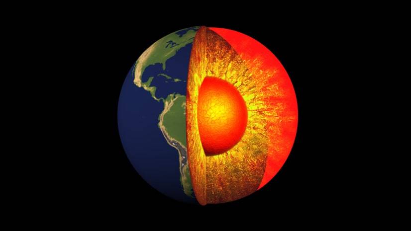 The Earth's layers